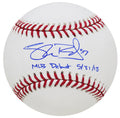 Shane Bieber Signed Rawlings Official MLB Baseball w/MLB Debut 5-31-18 (Beckett) - BIEBSB101 - Shane Bieber Signed Rawlings Official MLB Baseball w/MLB Debut 5-31-18 (Beckett) product image