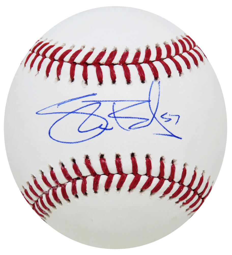 Shane Bieber Signed Rawlings Official MLB Baseball - BIEBSB103 - Shane Bieber Signed Rawlings Official MLB Baseball product image