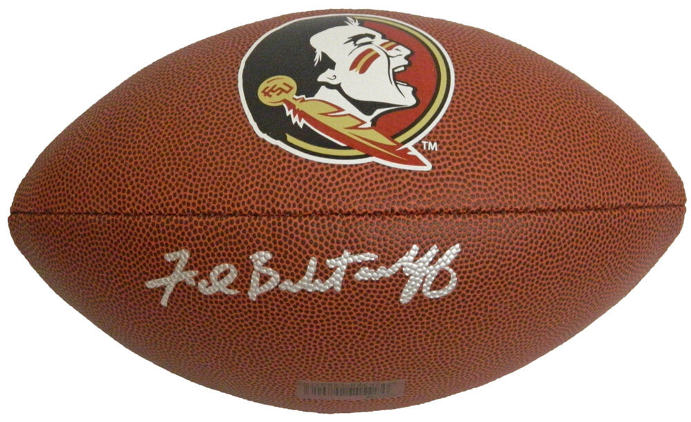 Fred Biletnikoff Signed Florida State Seminoles NCAA Logo Football - BILFTB303 - Fred Biletnikoff Signed Florida State Seminoles NCAA Logo Football product image