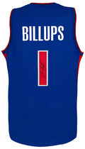 Chauncey Billups Signed Blue Custom Basketball Jersey - BILJRY200 - Chauncey Billups Signed Blue Custom Basketball Jersey product image