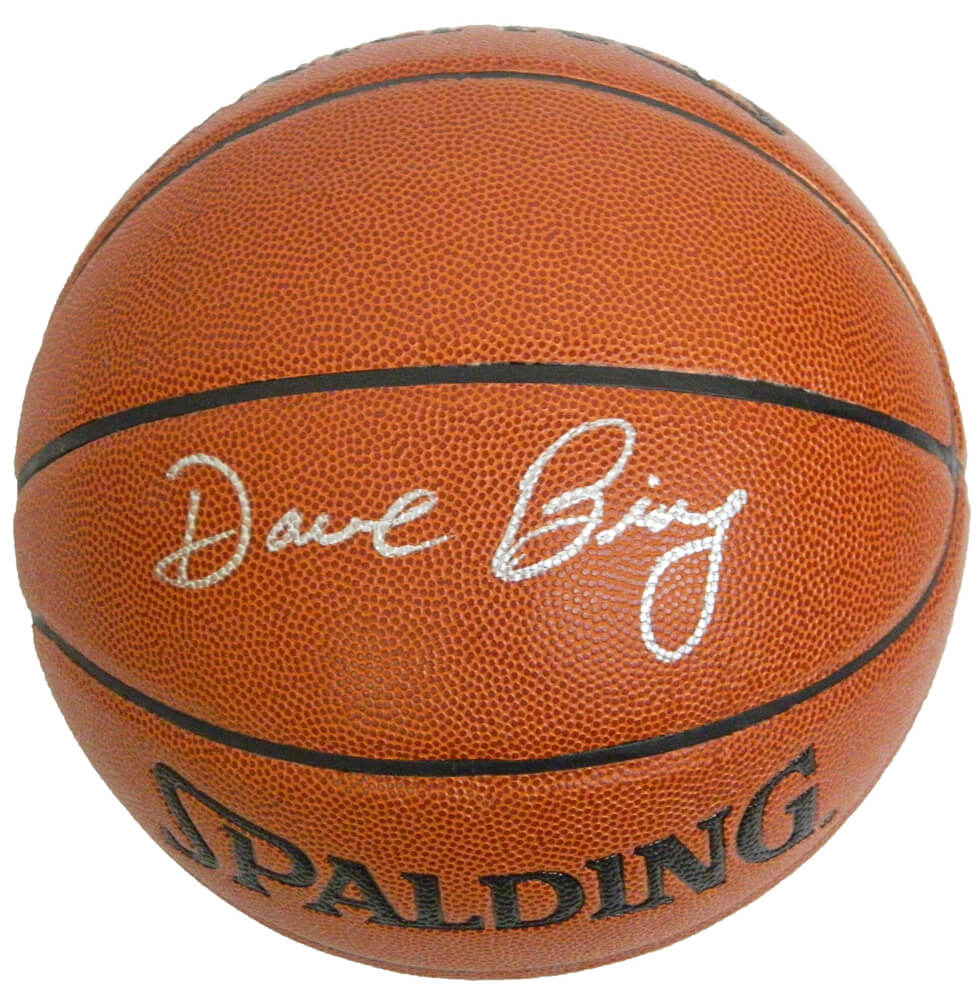 Dave Bing Signed Spalding Indoor/Outdoor Basketball - BINBSK200 - Dave Bing Signed Spalding Indoor/Outdoor Basketball product image