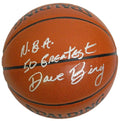 Dave Bing Signed Spalding Indoor/Outdoor Basketball w/NBA 50 Greatest - BINBSK202 - Dave Bing Signed Spalding Indoor/Outdoor Basketball w/NBA 50 Greatest product image