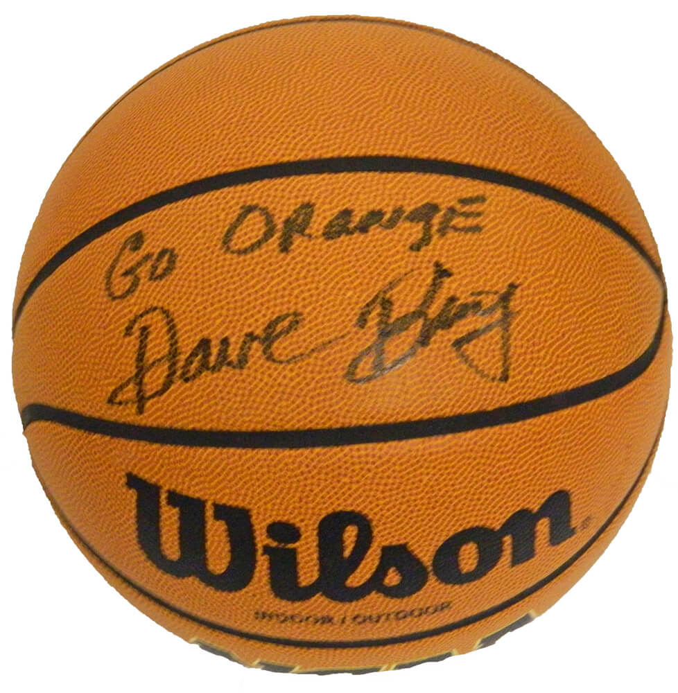 Dave Bing Signed Wilson NCAA Basketball w/Go Orange - BINBSK203 - Dave Bing Signed Wilson NCAA Basketball w/Go Orange product image