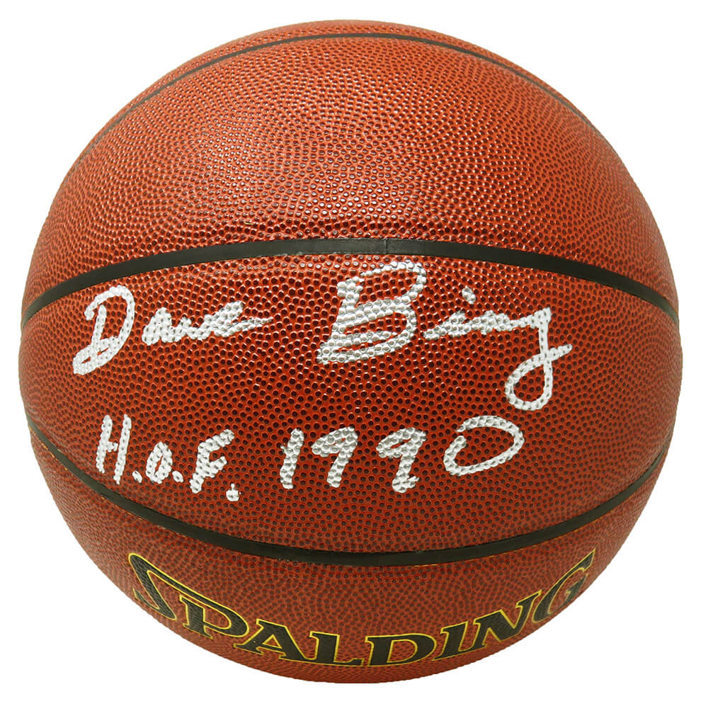 Dave Bing Signed Spalding NBA Indoor/Outdoor Basketball w/HOF 1990 - BINBSK205 - Dave Bing Signed Spalding NBA Indoor/Outdoor Basketball w/HOF 1990 product image