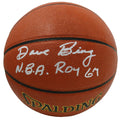 Dave Bing Signed Spalding NBA Indoor/Outdoor Basketball w/NBA ROY 67 - BINBSK206 - Dave Bing Signed Spalding NBA Indoor/Outdoor Basketball w/NBA ROY 67 product image