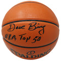 Dave Bing Signed Spalding Game Series Replica NBA Basketball w/NBA Top 50 - BINBSK209 - Dave Bing Signed Spalding Game Series Replica NBA Basketball w/NBA Top 50 product image