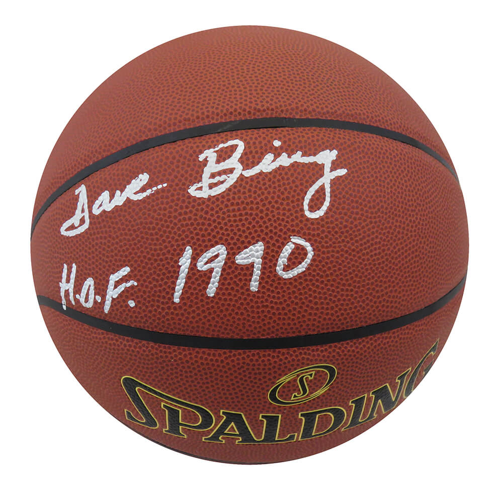 Dave Bing Signed Spalding Indoor/Outdoor NBA Max Grip Basketball w/HOF 1990 - BINBSK211 - Dave Bing Signed Spalding Indoor/Outdoor NBA Max Grip Basketball w/HOF 1990 product image