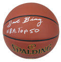 Dave Bing Signed Spalding Indoor/Outdoor NBA Max Grip Basketball w/NBA Top 50 - BINBSK213 - Dave Bing Signed Spalding Indoor/Outdoor NBA Max Grip Basketball w/NBA Top 50 product image