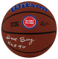 Dave Bing Signed Detroit Pistons Logo Wilson Alliance NBA Basketball w/HOF 1990 - BINBSK222 - Dave Bing Signed Detroit Pistons Logo Wilson Alliance NBA Basketball w/HOF 1990 product image