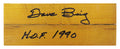 Dave Bing Signed 8x3 Basketball Court Floor Piece w/HOF 1990 - BINFLO200 - Dave Bing Signed 8x3 Basketball Court Floor Piece w/HOF 1990 product image