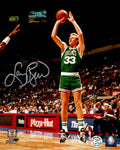 Larry Bird Signed Boston Celtics Green Jersey Jump Shot 8x10 Photo - BIR08P212 - Larry Bird Signed Boston Celtics Green Jersey Jump Shot 8x10 Photo product image