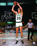 Larry Bird Signed Boston Celtics White Jersey Jump Shot 8x10 Photo - BIR08P215 - Larry Bird Signed Boston Celtics White Jersey Jump Shot 8x10 Photo product image