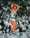 Larry Bird Signed Boston Celtics Jump Shot Spotlight 16x20 Photo - BIR16P248 - Larry Bird Signed Boston Celtics Jump Shot Spotlight 16x20 Photo product image