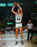 Larry Bird Signed Boston Celtics White Jersey Jump Shot 16x20 Photo - BIR16P251 - Larry Bird Signed Boston Celtics White Jersey Jump Shot 16x20 Photo product image