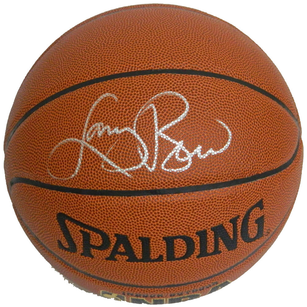 Larry Bird Signed Spalding Indoor/Outdoor NBA Basketball - BIRBSK214 - Larry Bird Signed Spalding Indoor/Outdoor NBA Basketball product image