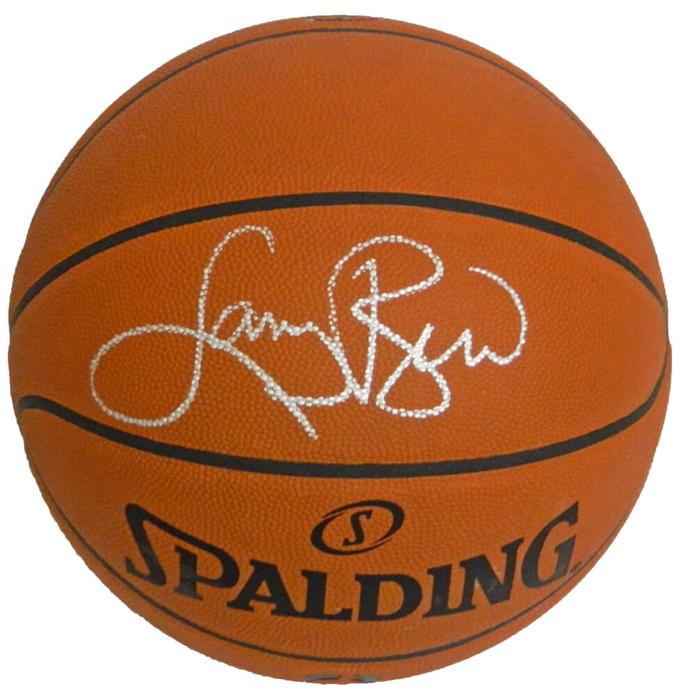 Larry Bird Signed Spalding NBA Official Basketball - BIRBSK201 - Larry Bird Signed Spalding NBA Official Basketball product image