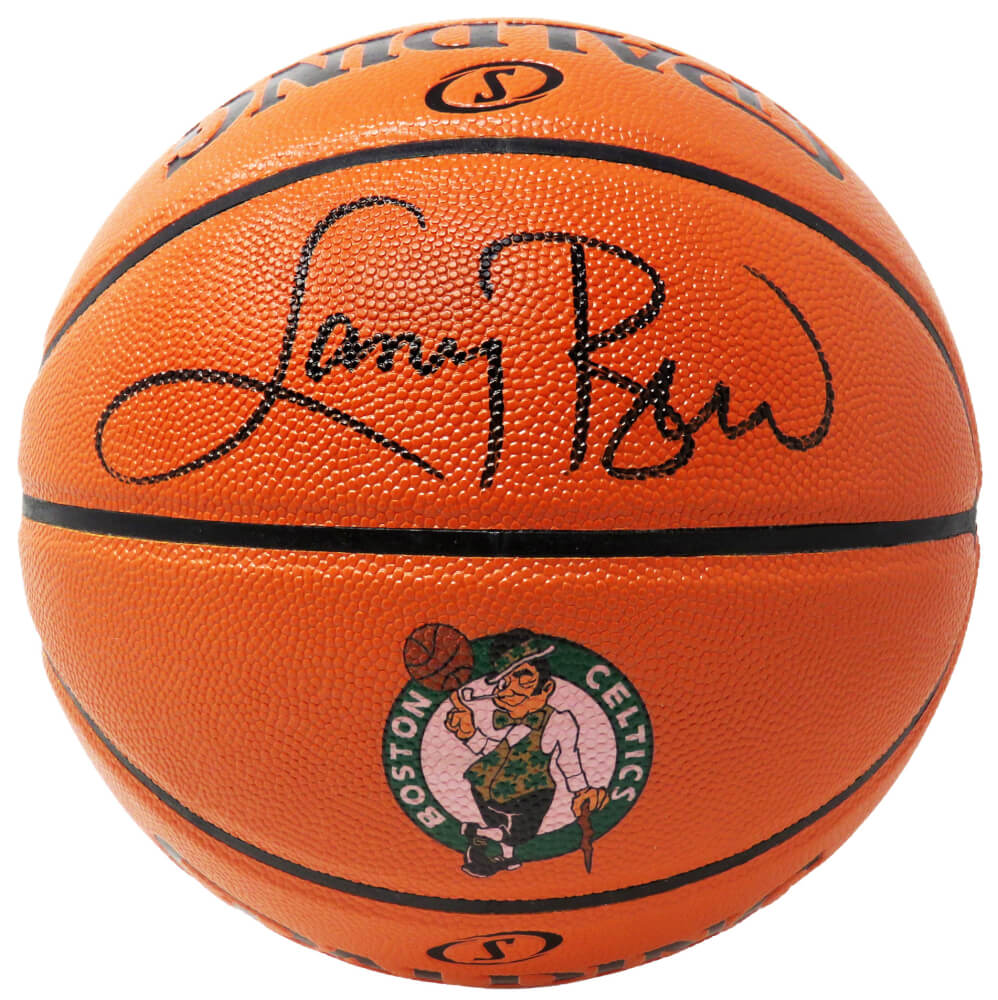 Larry Bird Signed Spalding Celtics Logo Game Series Replica NBA Basketball - BIRBSK216 - Larry Bird Signed Spalding Celtics Logo Game Series Replica NBA Basketball product image