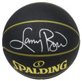 Larry Bird Signed Spalding Elevation Black NBA Basketball - BIRBSK211 - Larry Bird Signed Spalding Elevation Black NBA Basketball product image