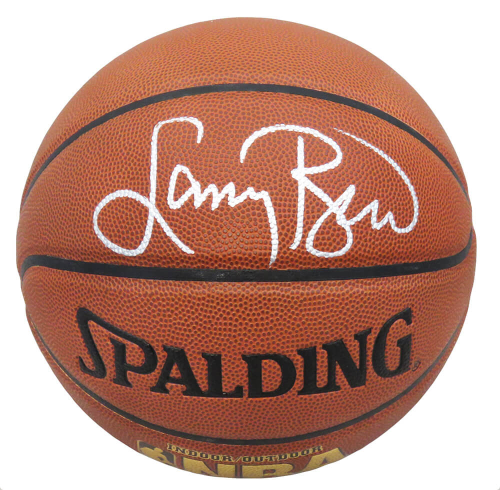 Larry Bird Signed Spalding Ultimate I/O NBA Basketball - BIRBSK219 - Larry Bird Signed Spalding Ultimate I/O NBA Basketball product image