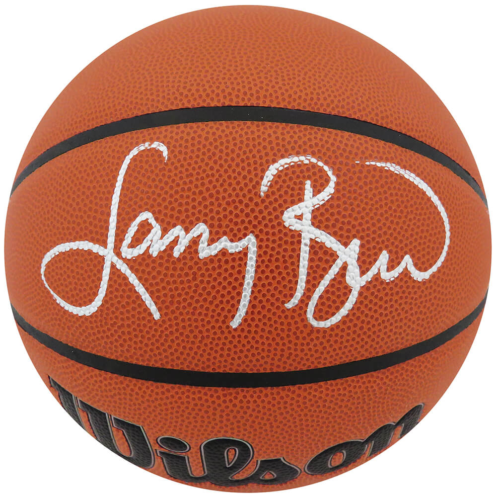 Larry Bird Signed Wilson Indoor/Outdoor NBA Basketball - BIRBSK220 - Larry Bird Signed Wilson Indoor/Outdoor NBA Basketball product image
