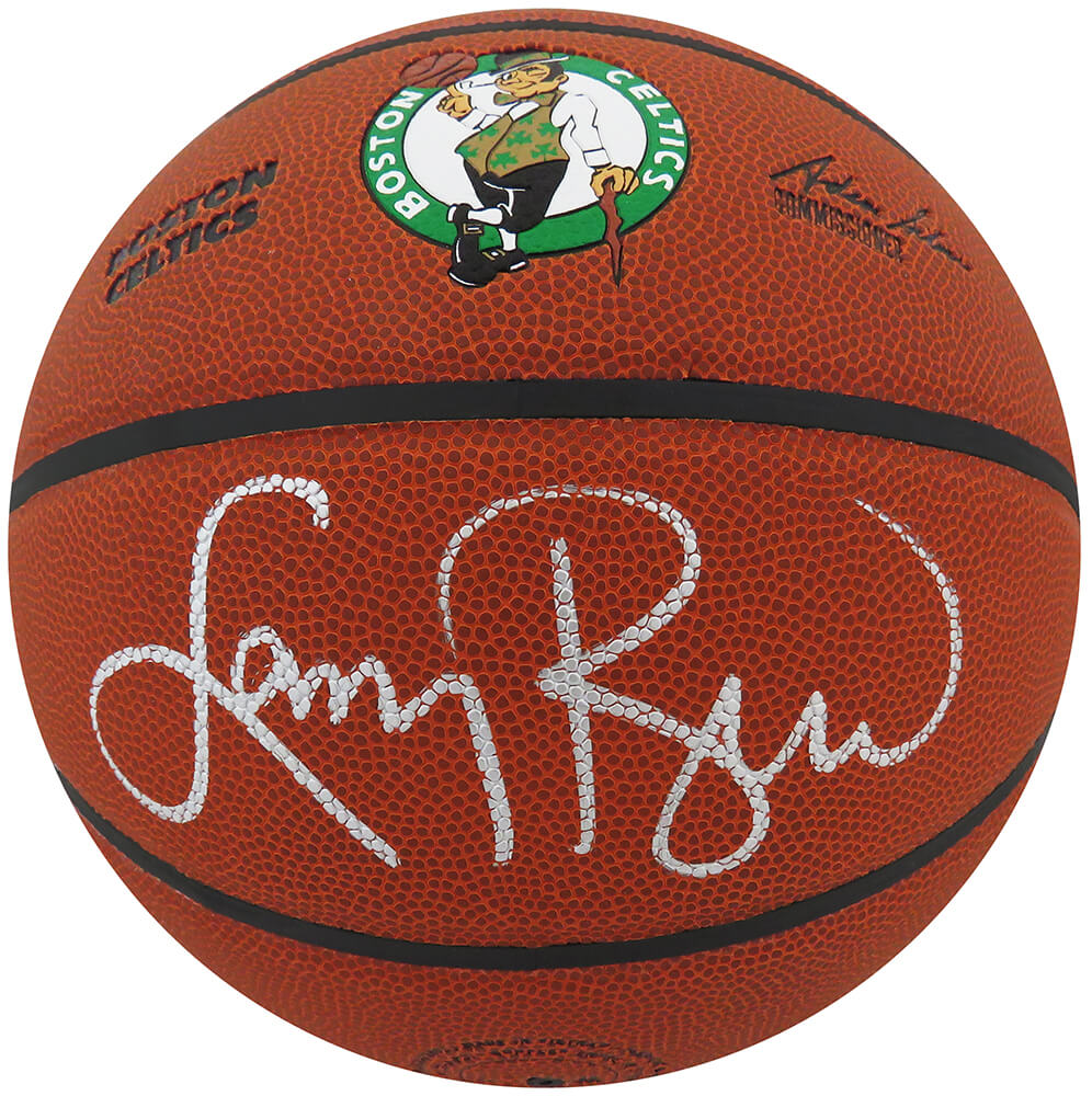 Larry Bird Signed Wilson Boston Celtics Logo NBA Basketball - BIRBSK221 - Larry Bird Signed Wilson Boston Celtics Logo NBA Basketball product image