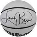 Larry Bird Signed Wilson I/O Platinum 75th Anniversary Logo NBA Basketball - BIRBSK223 - Larry Bird Signed Wilson I/O Platinum 75th Anniversary Logo NBA Basketball product image