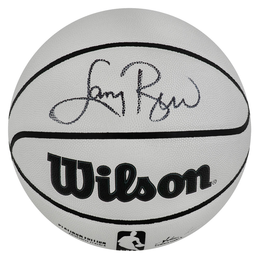 Larry Bird Signed Wilson Platinum Full Size NBA Basketball - BIRBSK225 - Larry Bird Signed Wilson Platinum Full Size NBA Basketball product image
