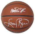 Larry Bird & Magic Johnson Signed Spalding Ultimate I/O NBA Basketball - BIRBSK233 - Larry Bird & Magic Johnson Signed Spalding Ultimate I/O NBA Basketball product image