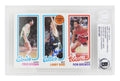 Larry Bird Signed Boston Celtics 1980 Topps Rookie Basketball Trading Card #31 (Brown/Brewer) (Beckett Encapsulated) - BIRCAR210 - Larry Bird Signed Boston Celtics 1980 Topps Rookie Basketball Trading Card #31 (Brown/Brewer) (Beckett Encapsulated) product image