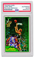 Larry Bird Signed Boston Celtics 1981 Topps Super Action Basketball Card #101 (PSA/DNA Encapsulated) - BIRCAR213 - Larry Bird Signed Boston Celtics 1981 Topps Super Action Basketball Card #101 (PSA/DNA Encapsulated) product image