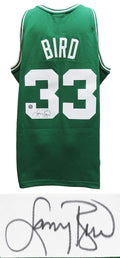 Larry Bird Signed Boston Celtics Green Mitchell & Ness NBA Swingman Jersey - BIRJRY207 - Larry Bird Signed Boston Celtics Green Mitchell & Ness NBA Swingman Jersey product image