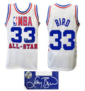 Larry Bird Signed 1985 All Star Game White Mitchell & Ness Throwback NBA Swingman Jersey - BIRJRY211 - Larry Bird Signed 1985 All Star Game White Mitchell & Ness Throwback NBA Swingman Jersey product image