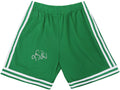 Larry Bird Signed Boston Celtics Green 1985-86 Style Mitchell & Ness NBA Basketball Shorts - BIRJRY213 - Larry Bird Signed Boston Celtics Green 1985-86 Style Mitchell & Ness NBA Basketball Shorts product image