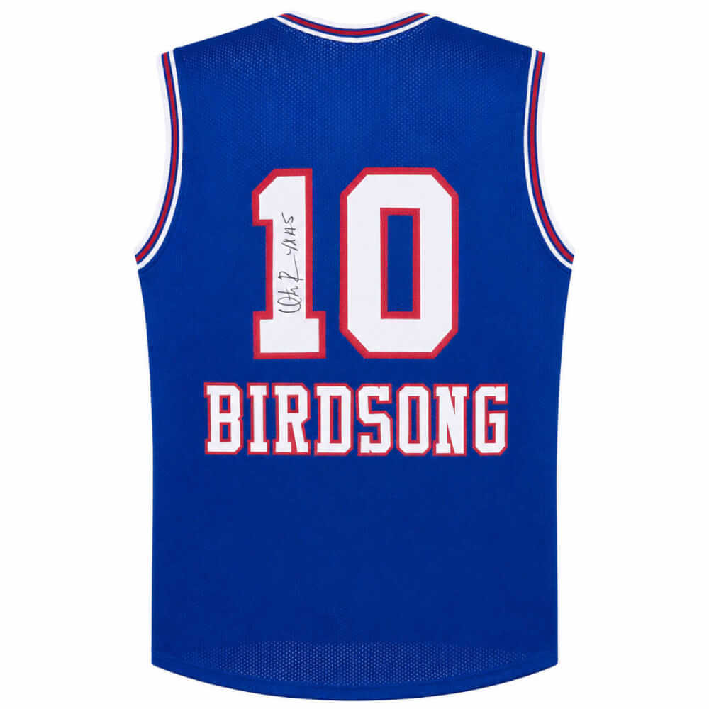 Otis Birdsong Signed Blue Throwback Custom Basketball Jersey w/4x AS - BIRJRY240 - Otis Birdsong Signed Blue Throwback Custom Basketball Jersey w/4x AS product image