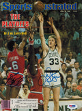 Larry Bird and Julius "Dr. J" Erving Dual-Signed 4/28/1980 Sports Illustrated - BIRMAG200 - Larry Bird and Julius "Dr. J" Erving Dual-Signed 4/28/1980 Sports Illustrated product image