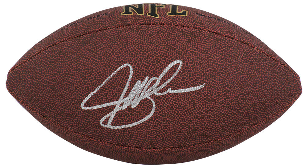 Jeff Blake Signed Wilson Super Grip Full Size NFL Football - BLAFTB310 - Jeff Blake Signed Wilson Super Grip Full Size NFL Football product image