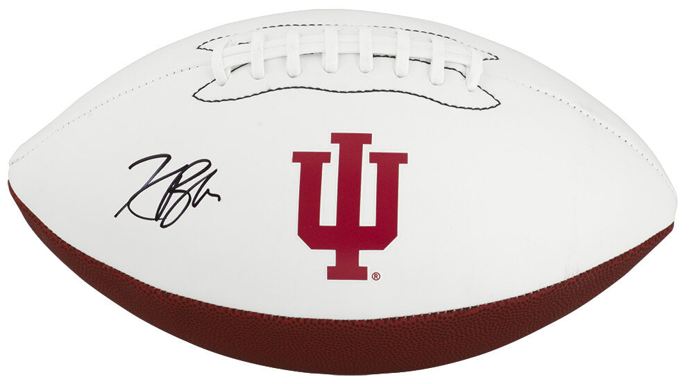 Kaelon Black Signed Indiana Hoosiers Logo Brands White Logo Football - BLAFTB320 - Kaelon Black Signed Indiana Hoosiers Logo Brands White Logo Football product image