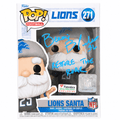 Bennie Blades Signed Detroit Lions SANTA Funko Pop Doll #271 w/Restore The Roar - BLAFUN300 - Bennie Blades Signed Detroit Lions SANTA Funko Pop Doll #271 w/Restore The Roar product image