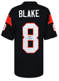 Jeff Blake Signed Black Custom Football Jersey w/95 Pro Bowl - BLAJRY311 - Jeff Blake Signed Black Custom Football Jersey w/95 Pro Bowl product image