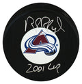 Rob Blake Signed Colorado Avalanche Medium Logo Hockey Puck w/2001 Cup - BLAPUC400 - Rob Blake Signed Colorado Avalanche Medium Logo Hockey Puck w/2001 Cup product image