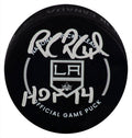 Rob Blake Signed Los Angeles Kings Logo Official Hockey Puck w/HOF'14 - BLAPUC401 - Rob Blake Signed Los Angeles Kings Logo Official Hockey Puck w/HOF'14 product image