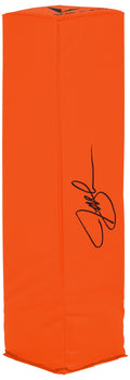 Jeff Blake Signed BSN Orange Football Endzone Pylon - BLAPYL300 - Jeff Blake Signed BSN Orange Football Endzone Pylon product image