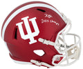 Kaelon Black Signed Indiana Hoosiers Riddell Full Size Speed Replica Helmet w/2025 Champs - BLAREP320 - Kaelon Black Signed Indiana Hoosiers Riddell Full Size Speed Replica Helmet w/2025 Champs product image