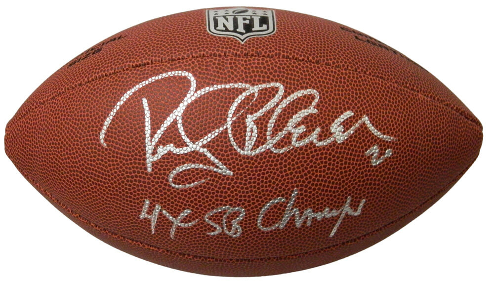 Rocky Bleier Signed Wilson Limited Full Size NFL Football w/4x SB Champs - BLEFTB300 - Rocky Bleier Signed Wilson Limited Full Size NFL Football w/4x SB Champs product image