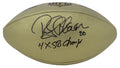 Rocky Bleier Signed Wilson Duke Gold Metallic NFL Full Size Replica Football w/4x SB Champs - BLEFTB303 - Rocky Bleier Signed Wilson Duke Gold Metallic NFL Full Size Replica Football w/4x SB Champs product image
