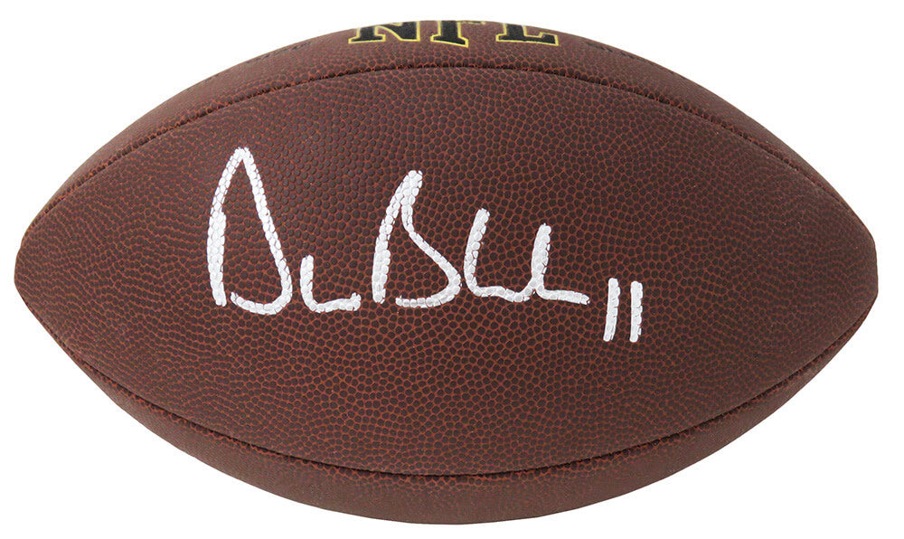 Drew Bledsoe Signed Wilson Super Grip Full Size NFL Football - BLEFTB310 - Drew Bledsoe Signed Wilson Super Grip Full Size NFL Football product image