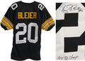 Rocky Bleier Signed Black Custom Throwback Jersey w/4x SB Champs - BLEJRY300 - Rocky Bleier Signed Black Custom Throwback Jersey w/4x SB Champs product image