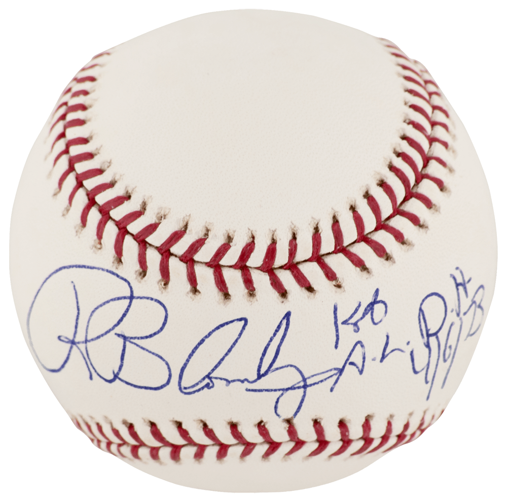 Ron Blomberg Signed Rawlings (Selig) MLB Baseball w/1st DH - BLOBSB101 - Ron Blomberg Signed Rawlings (Selig) MLB Baseball w/1st DH product image