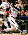 Geoff Blum Signed Chicago White Sox 2005 WS Game 3 14th Inning GW HR 8x10 Photo - BLU08P102 - Geoff Blum Signed Chicago White Sox 2005 WS Game 3 14th Inning GW HR 8x10 Photo product image