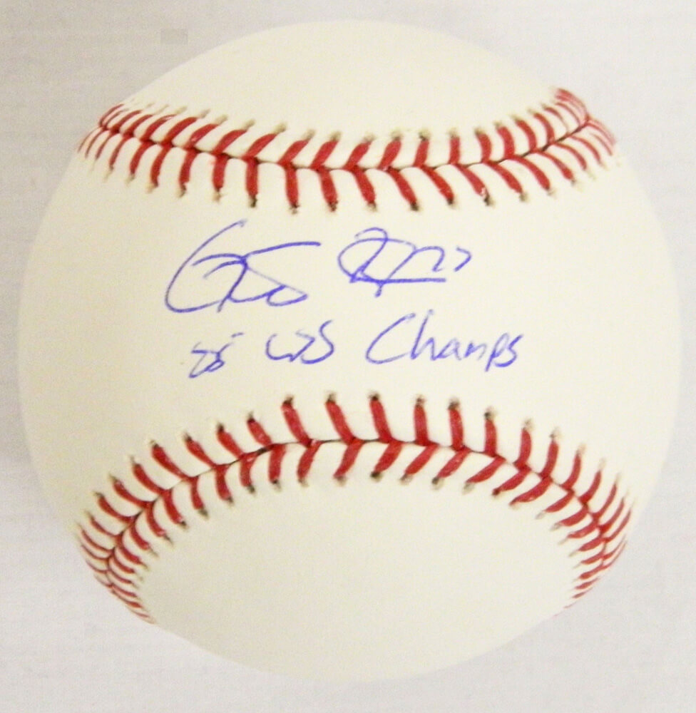 Geoff Blum Signed Rawlings Official MLB Baseball w/05 WS Champs - BLUBSB100 - Geoff Blum Signed Rawlings Official MLB Baseball w/05 WS Champs product image